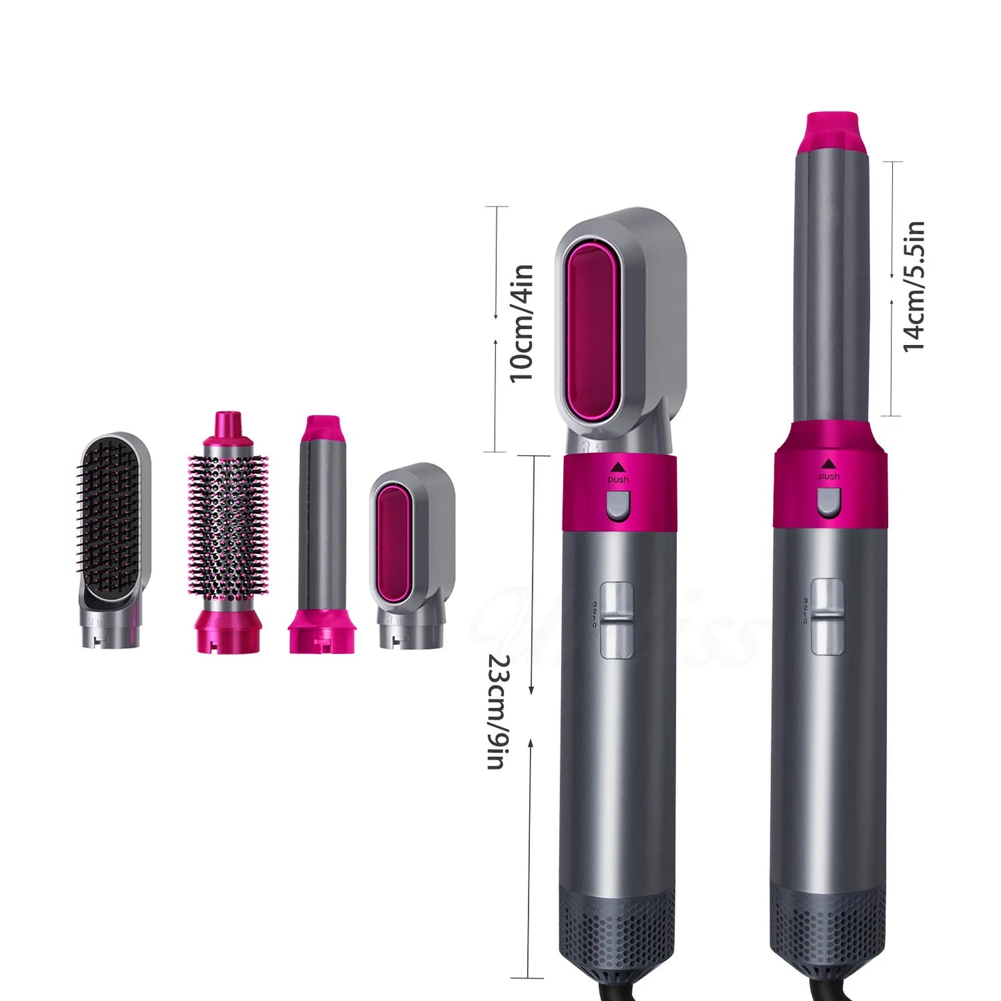 5-in-1 Elektrische Haarbürste – Ihre vielseitige Styling-Lösung