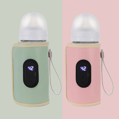 Tragbarer USB-Babymilchwärmer – ideal fürs Auto, Reisen und unterwegs. Erwärmt Flaschen schnell und einfach.