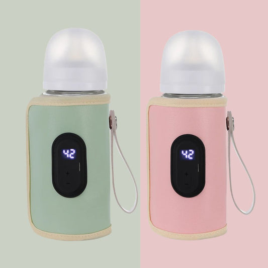 Tragbarer USB-Babymilchwärmer – ideal fürs Auto, Reisen und unterwegs. Erwärmt Flaschen schnell und einfach.