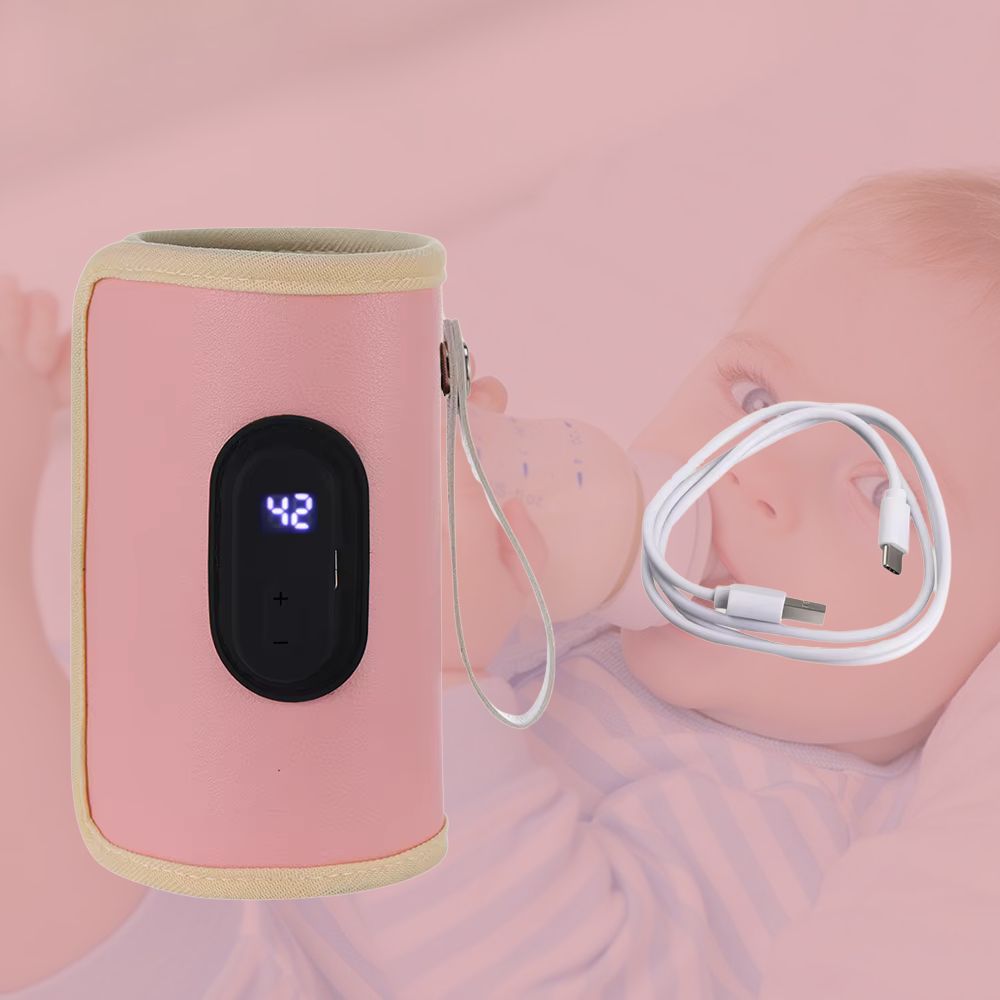 Tragbarer USB-Babymilchwärmer – ideal fürs Auto, Reisen und unterwegs. Erwärmt Flaschen schnell und einfach.