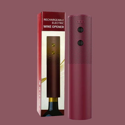 Eleganter elektrischer Weinöffner – Automatischer Korkenzieher mit Ein-Klick-Bedienung, wiederaufladbar – Der stilvolle Helfer für jeden Weinmoment!